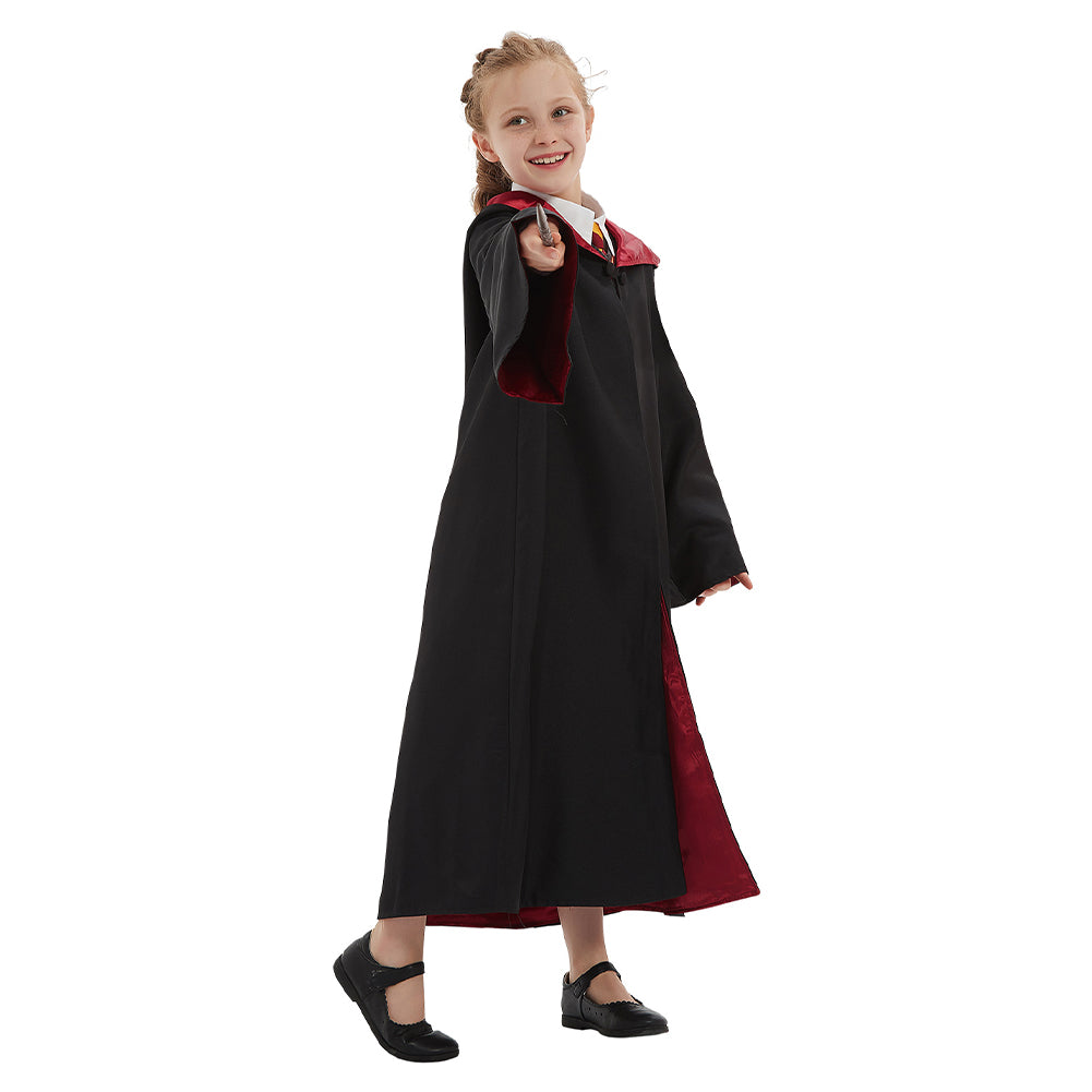 Kids' Hermione Granger School Uniform Hogwarts Gryffindor Halloween Costume