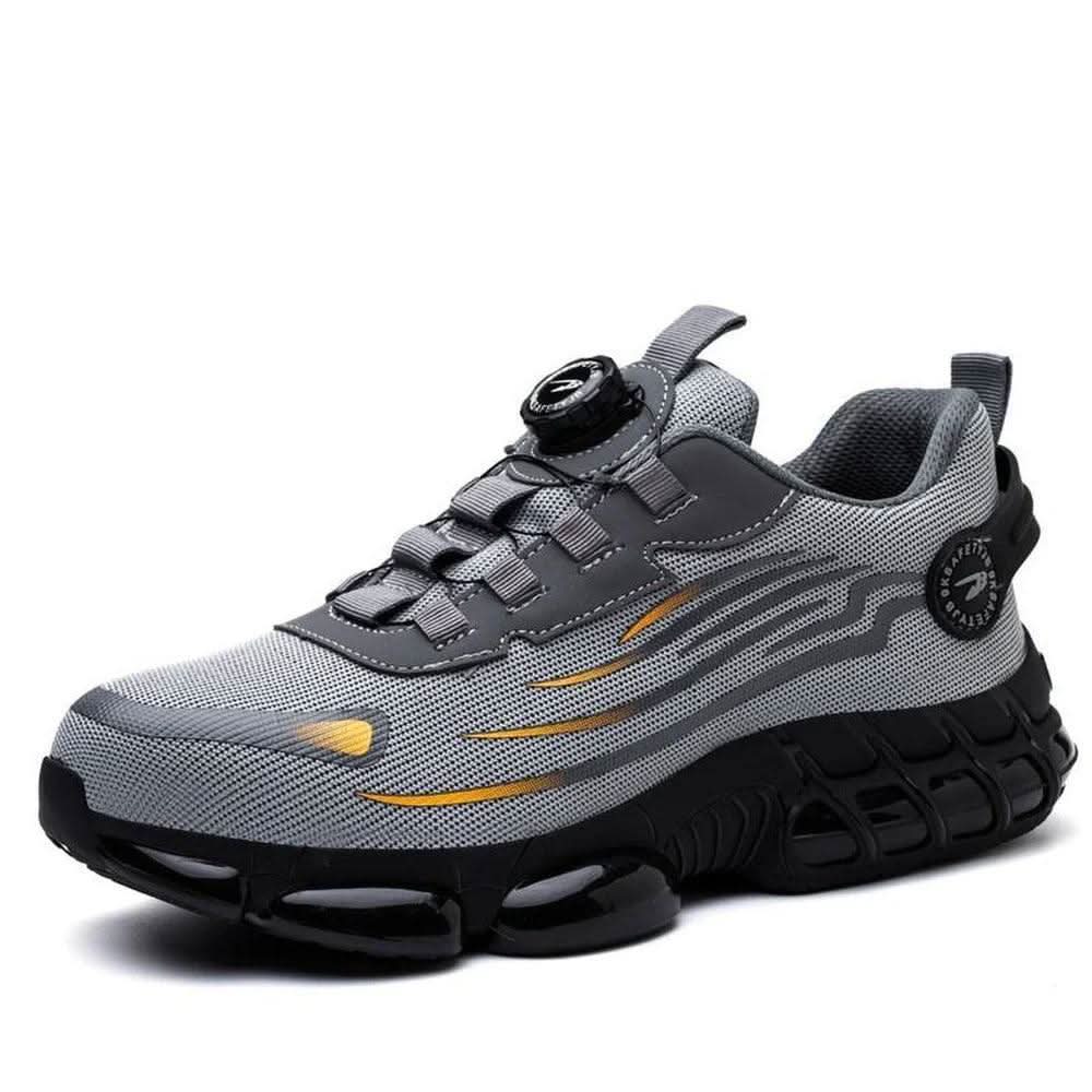 Men’s Non-Slip Comfort Work Shoes – Wide Toe Box & Cushioned Sole