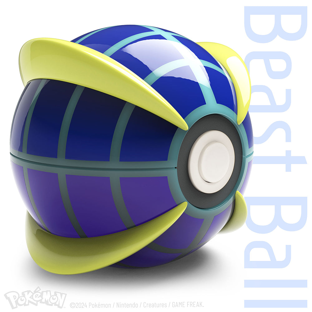 Die-Cast Blue Geometric Capture Ball Replica