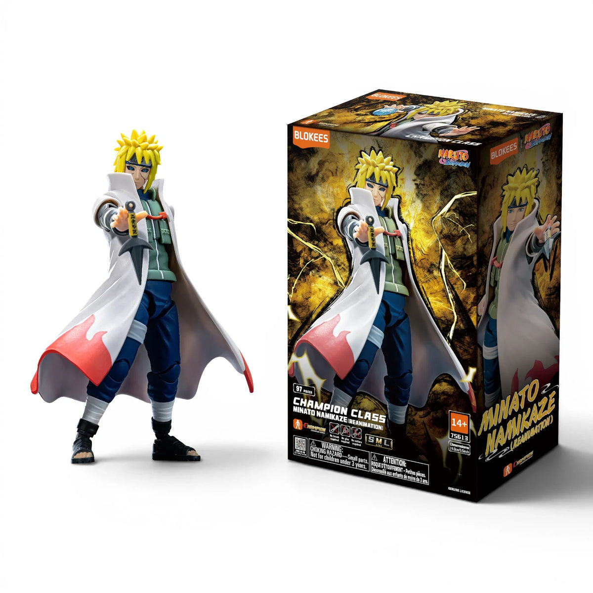 Blond Ninja Leader Poseable Model Kit