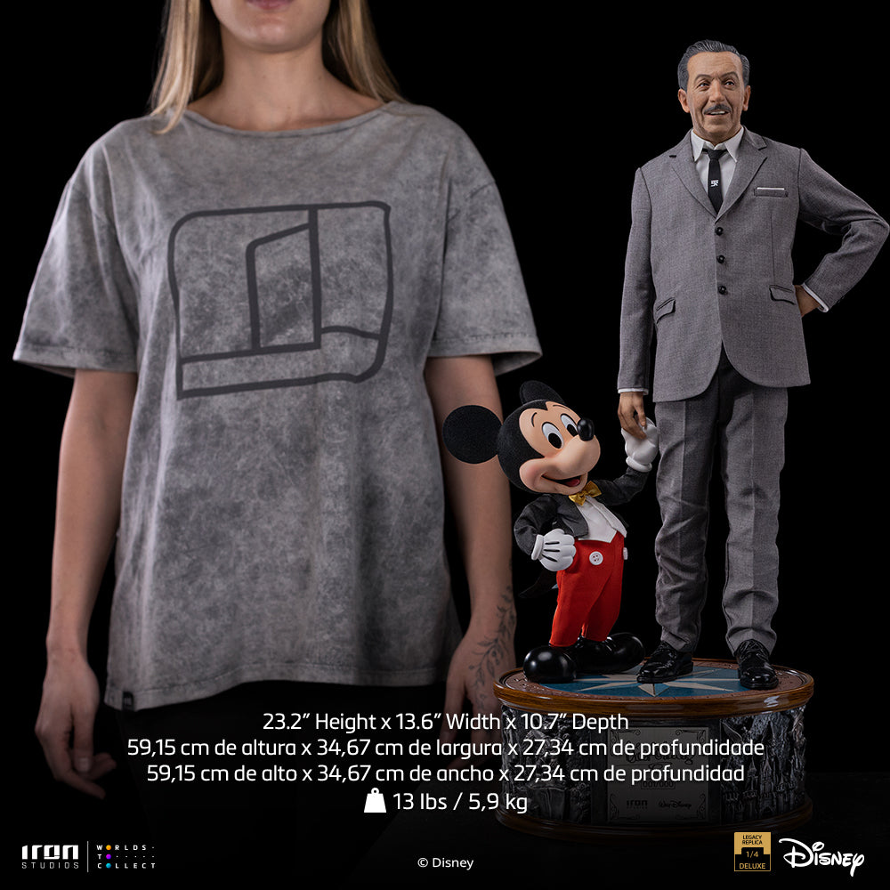 Animator and Cartoon Mouse - 1/4 Scale Collectible Statue