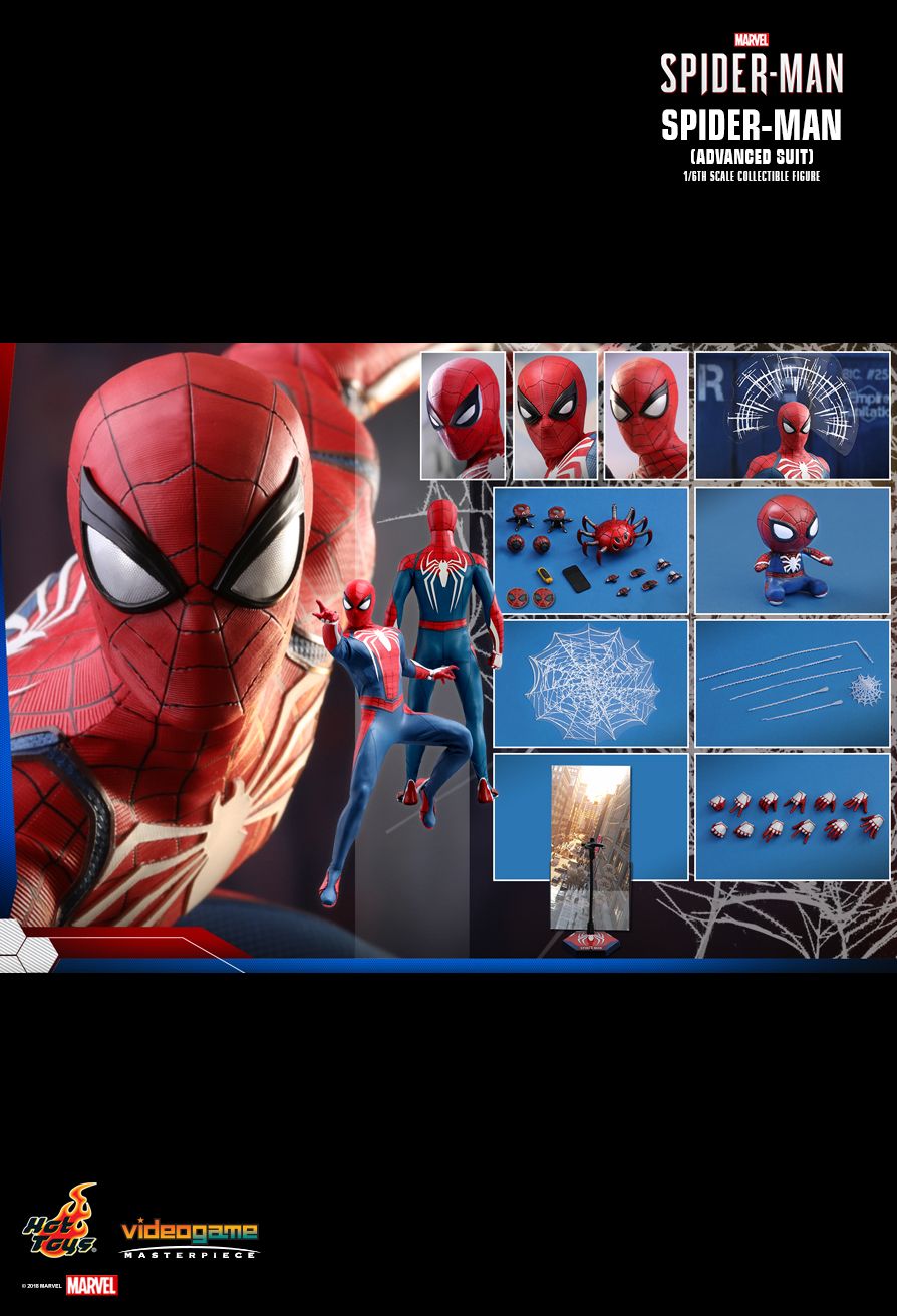 Web Hero (Advanced Suit Version) 1/6 Scale Action Figure