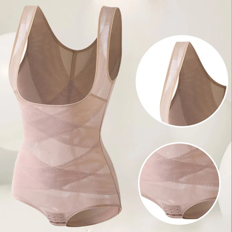 Women’s Seamless Shapewear Bodysuit – Tummy & Waist Smoothing Body Shaper