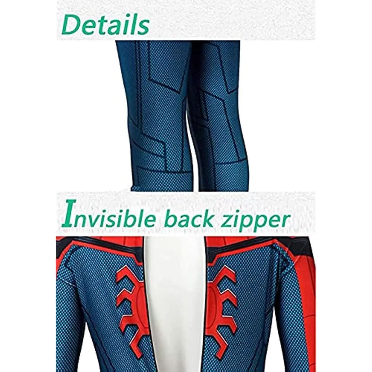 Full-Coverage Superhero Costume – ActionNest Cosplay Bodysuit