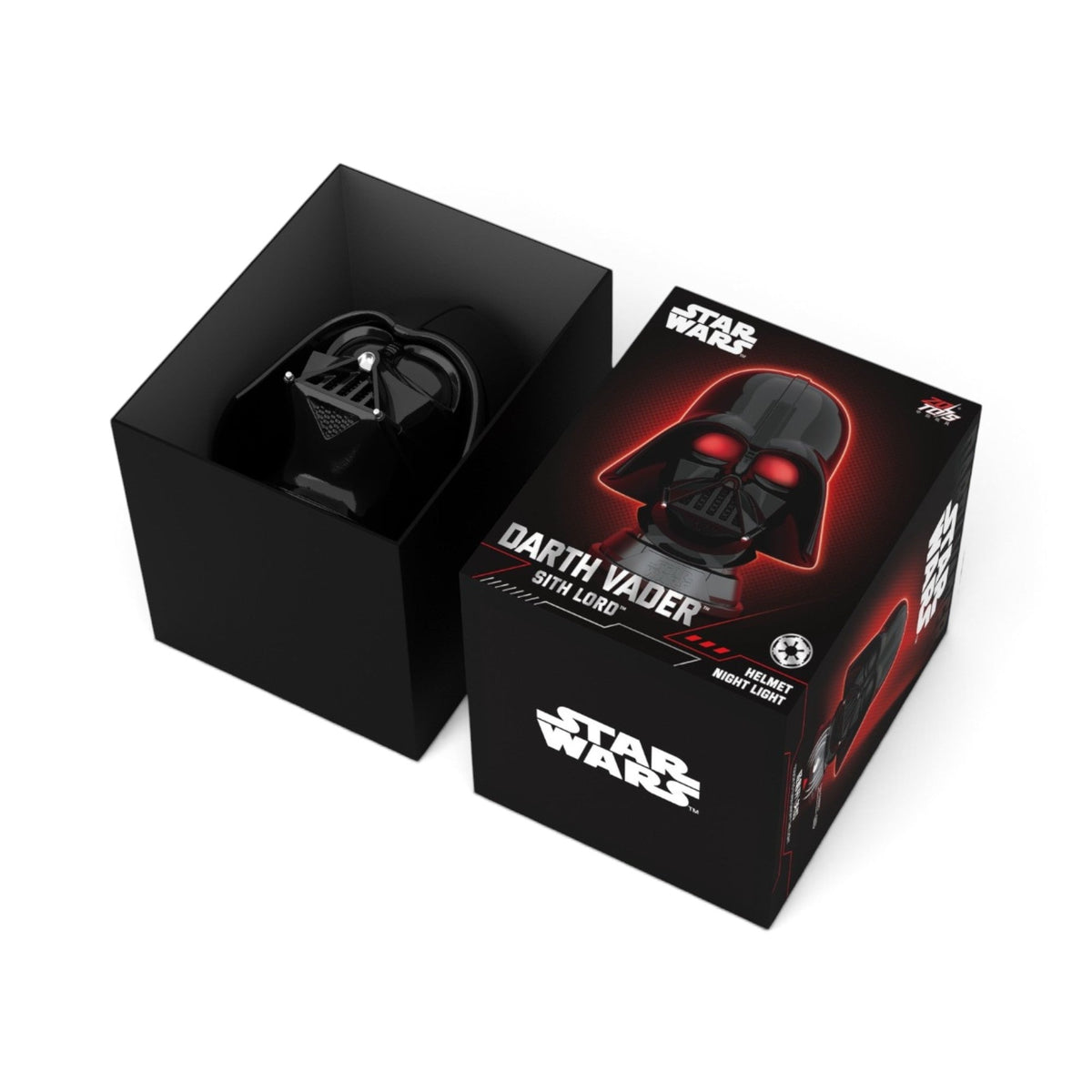 Dark Armoured Space Warrior Helmet Night Light