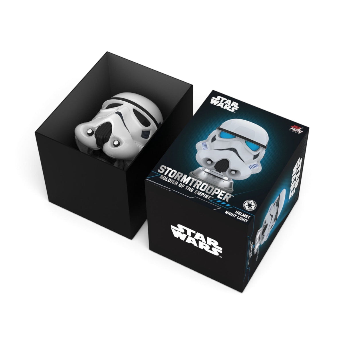 White Space Soldier Helmet Night Light