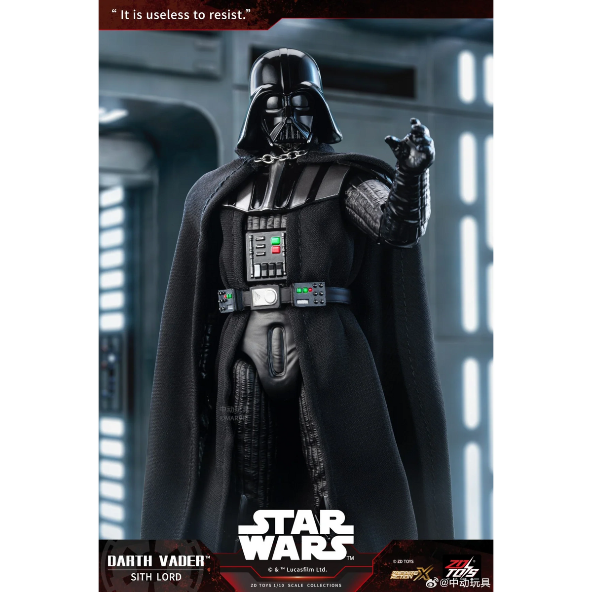 Dark Armoured Space Warrior Action Figure