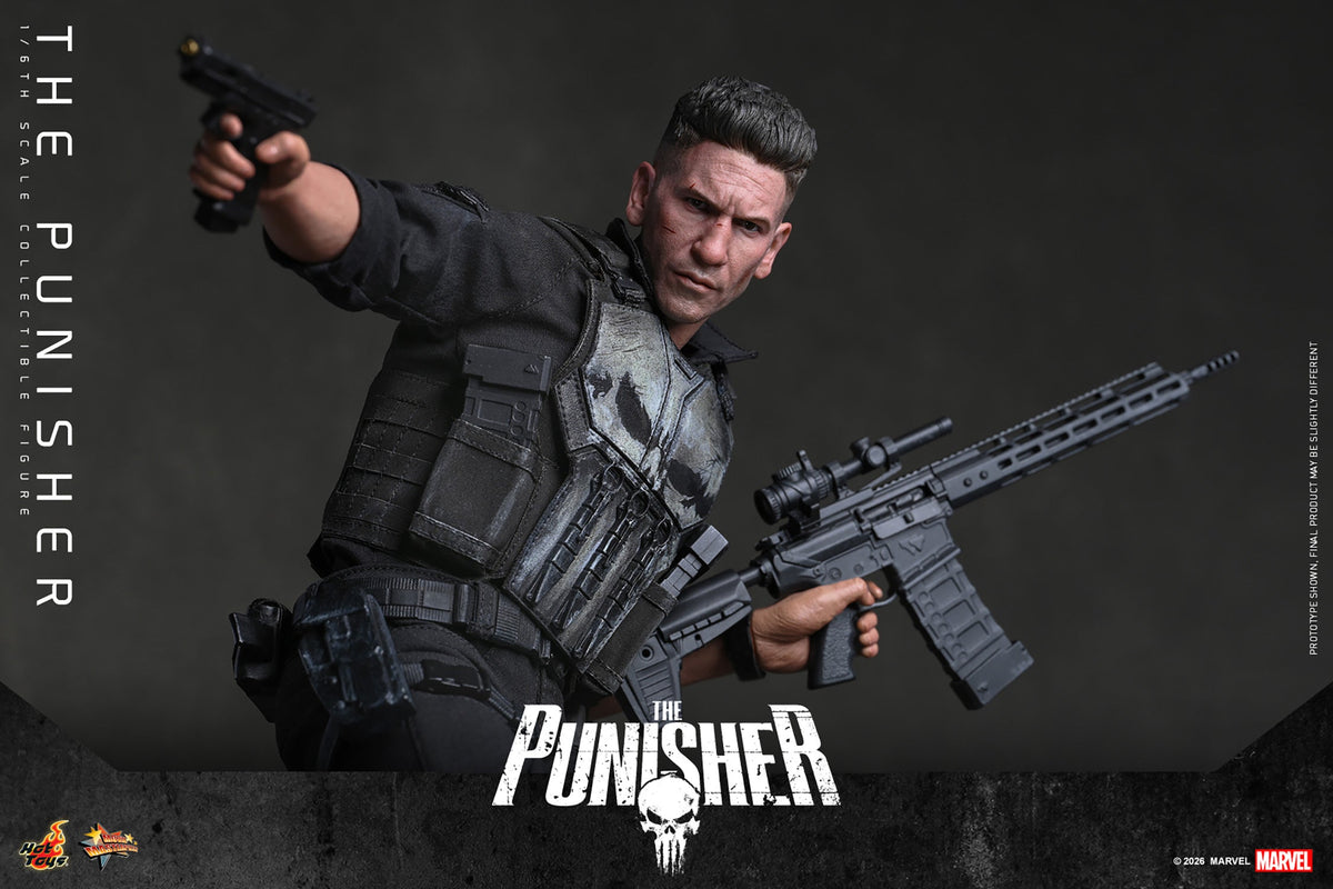 Skull-Emblem Vigilante 1/6 Scale Action Figure