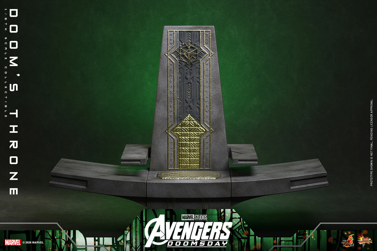 Armoured Villain's Throne 1/6 Scale Accessory