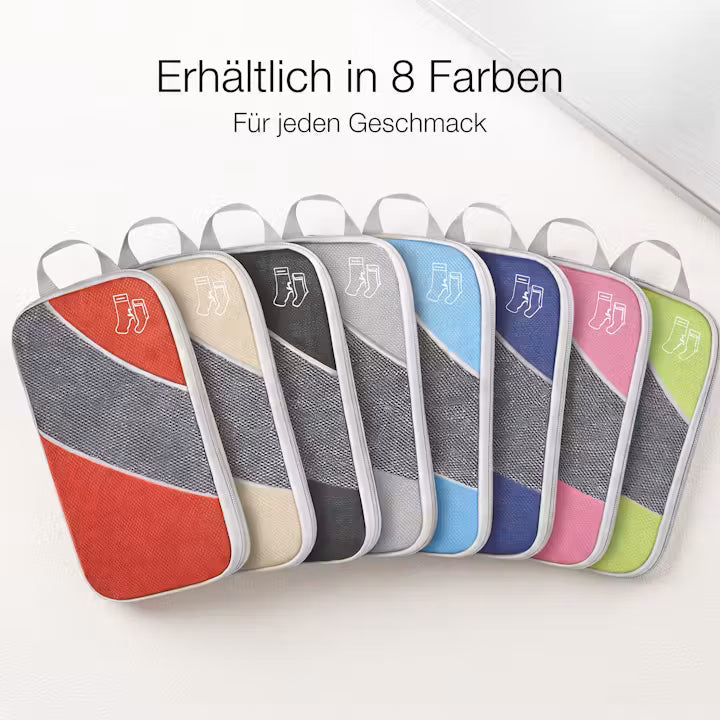 Compression Packing Cubes – Travel Suitcase Organizer Set