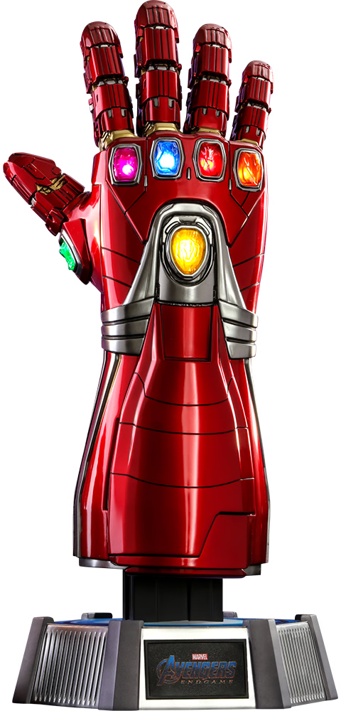Armoured LED Display Gauntlet - Life-Size 52 cm