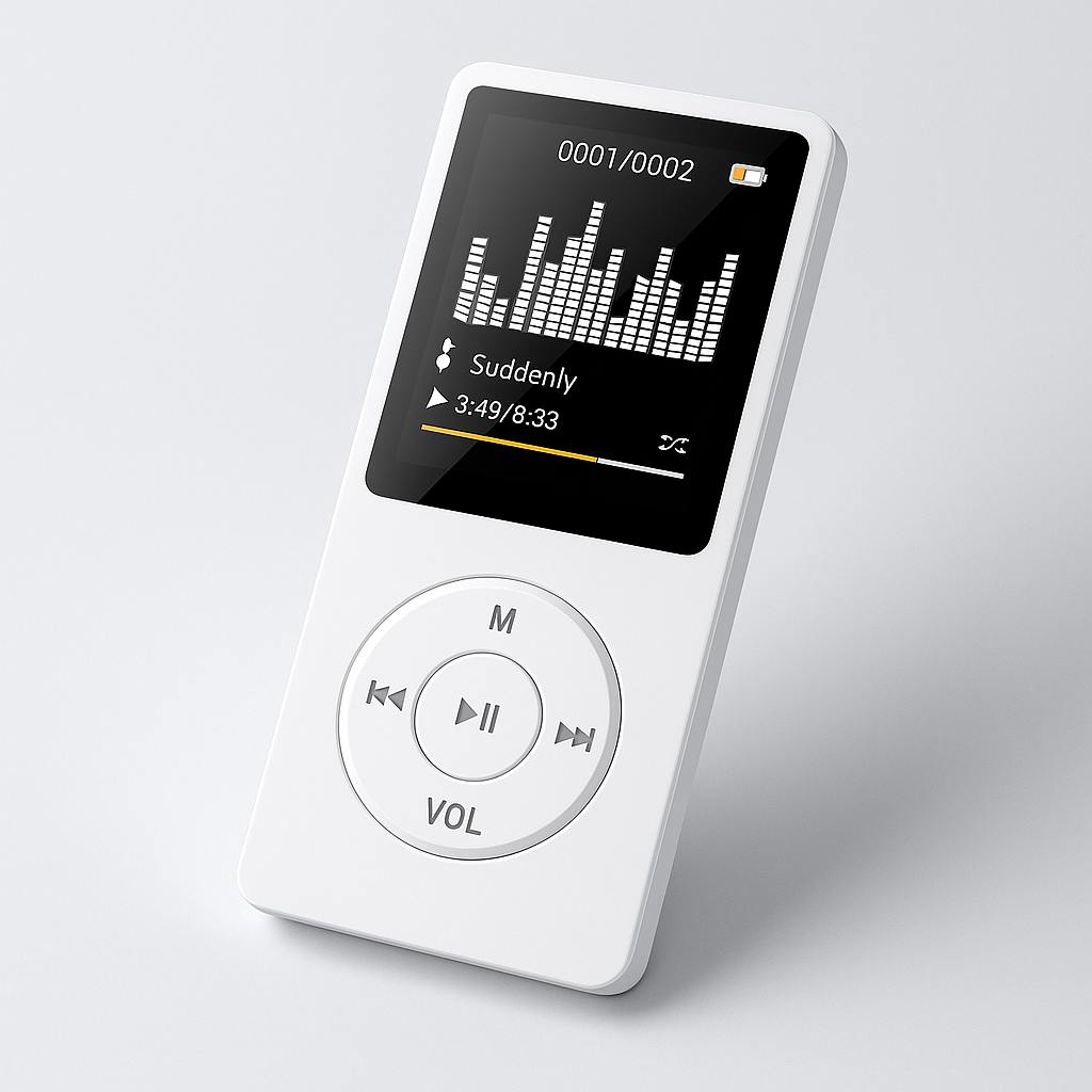 Portable MP3 Music Player – Compact Digital Audio Player