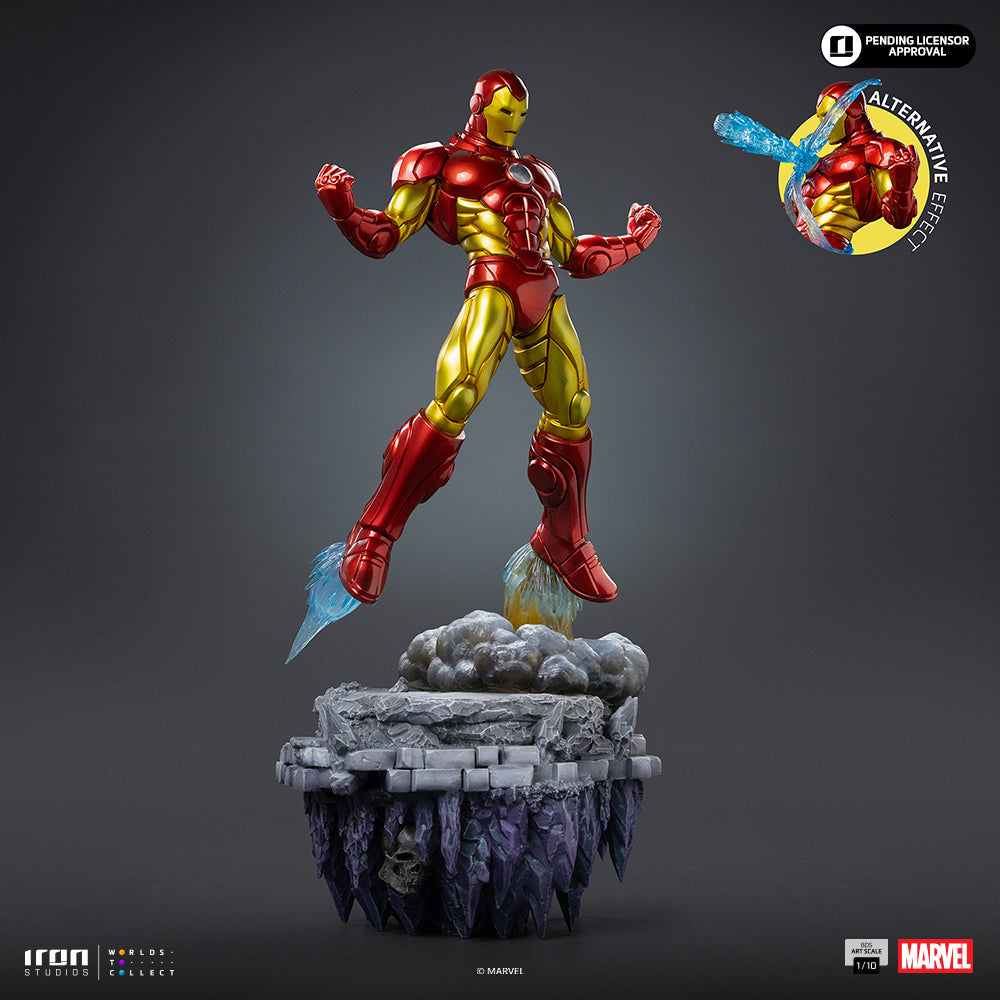Armoured Tech Hero Deluxe - Gemstone Gauntlet Diorama - Scale 1/10 Collectible Statue