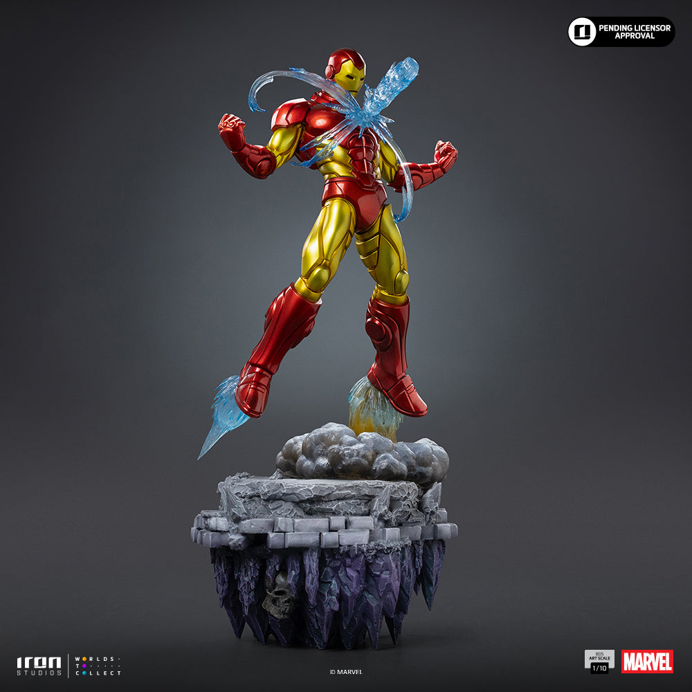 Armoured Tech Hero Deluxe - Gemstone Gauntlet Diorama - Scale 1/10 Collectible Statue