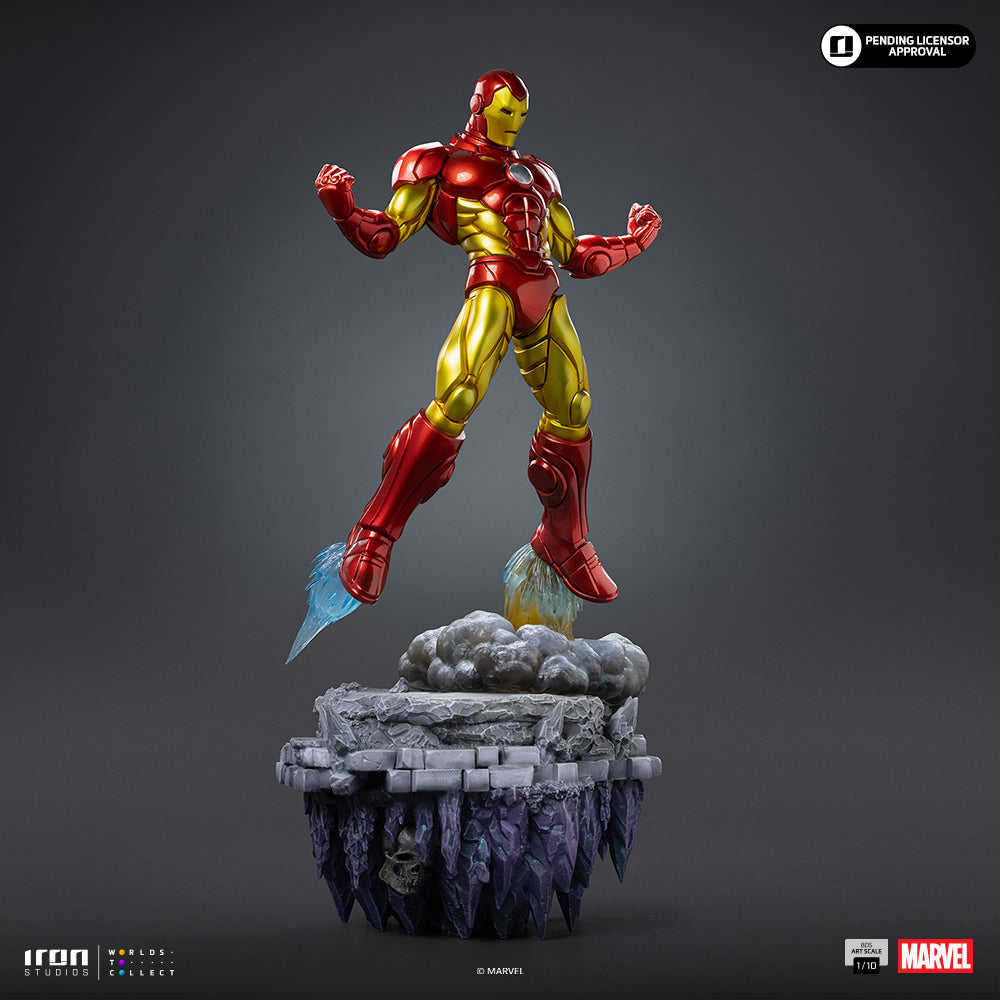 Armoured Tech Hero Deluxe - Gemstone Gauntlet Diorama - Scale 1/10 Collectible Statue