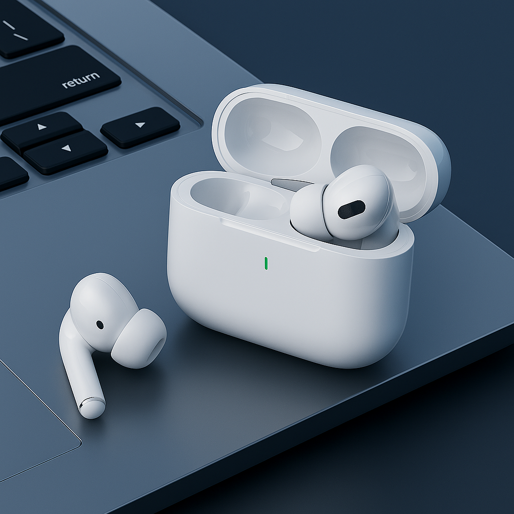 Wireless Bluetooth Earbuds with ANC, Charging Case & USB-C