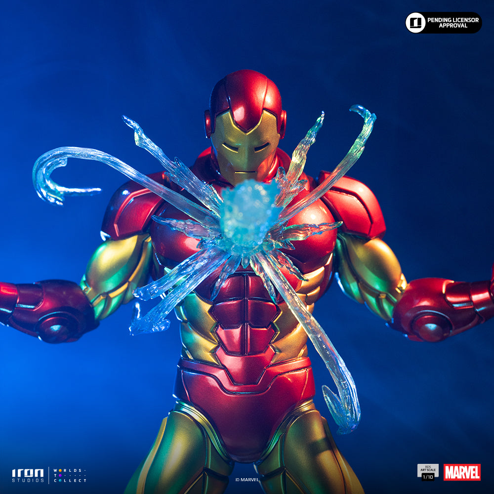 Armoured Tech Hero Deluxe - Gemstone Gauntlet Diorama - Scale 1/10 Collectible Statue