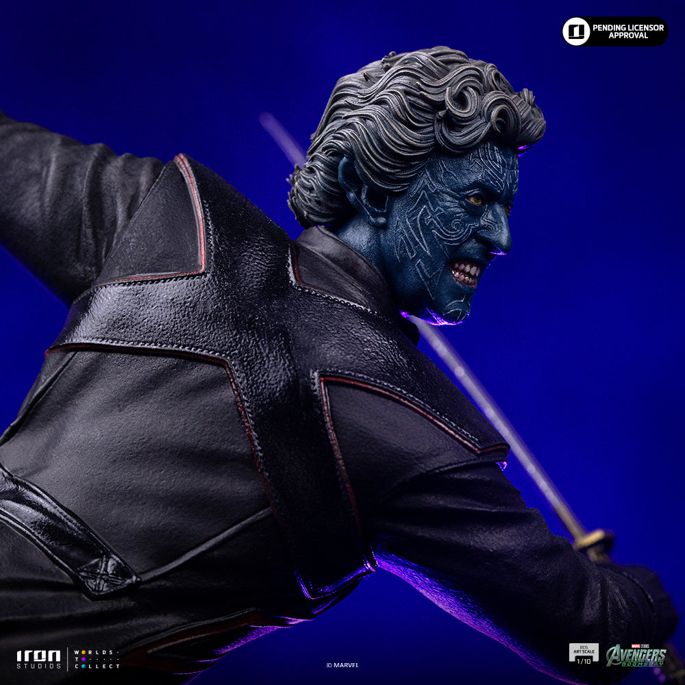 Blue Teleporting Hero - Scale 1/10 Collectible Statue