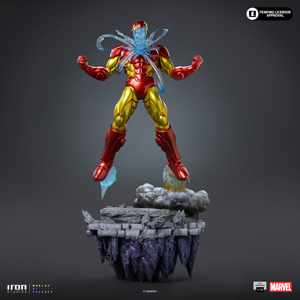 Armoured Tech Hero Deluxe - Gemstone Gauntlet Diorama - Scale 1/10 Collectible Statue