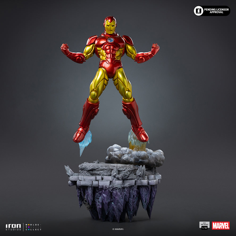 Armoured Tech Hero Deluxe - Gemstone Gauntlet Diorama - Scale 1/10 Collectible Statue