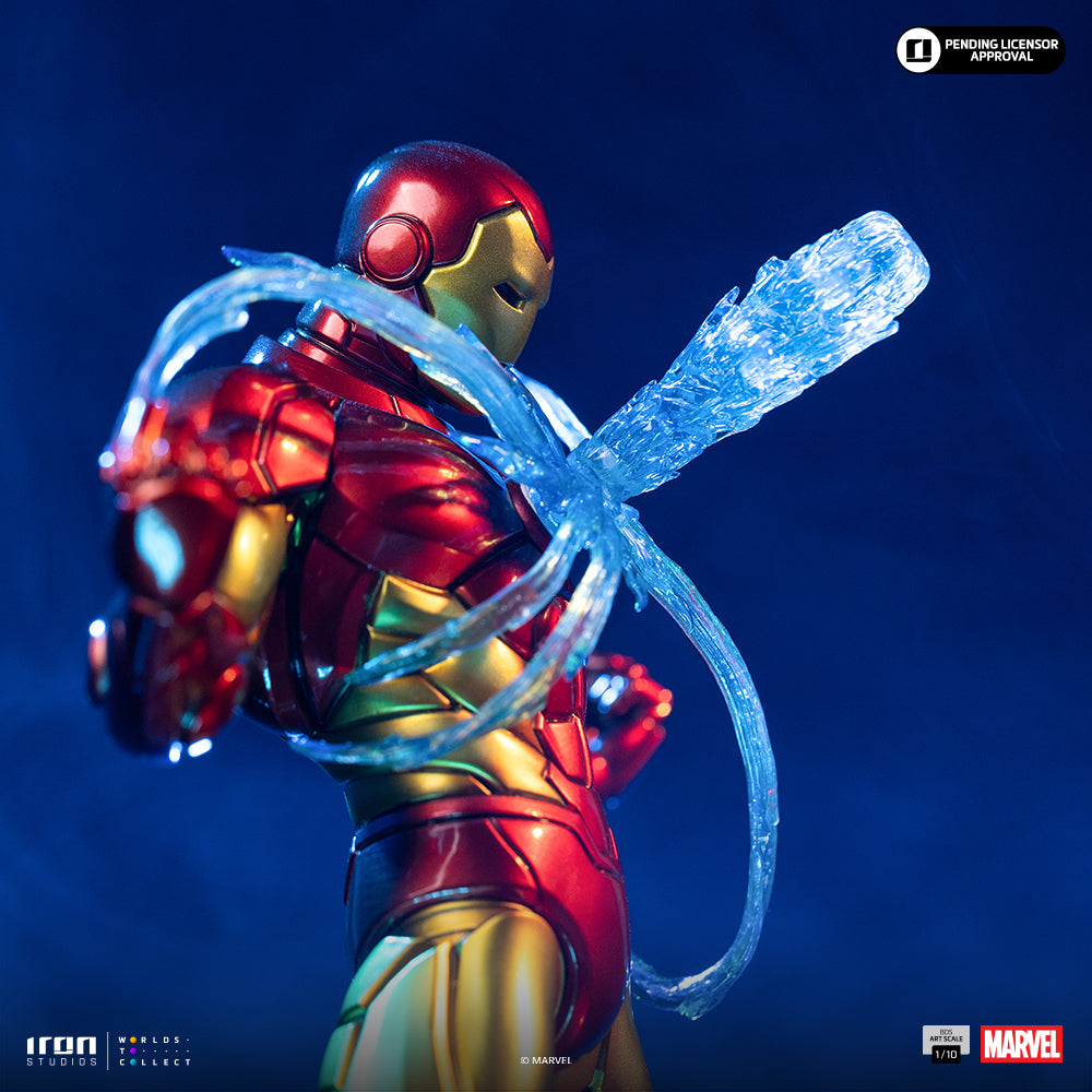 Armoured Tech Hero Deluxe - Gemstone Gauntlet Diorama - Scale 1/10 Collectible Statue