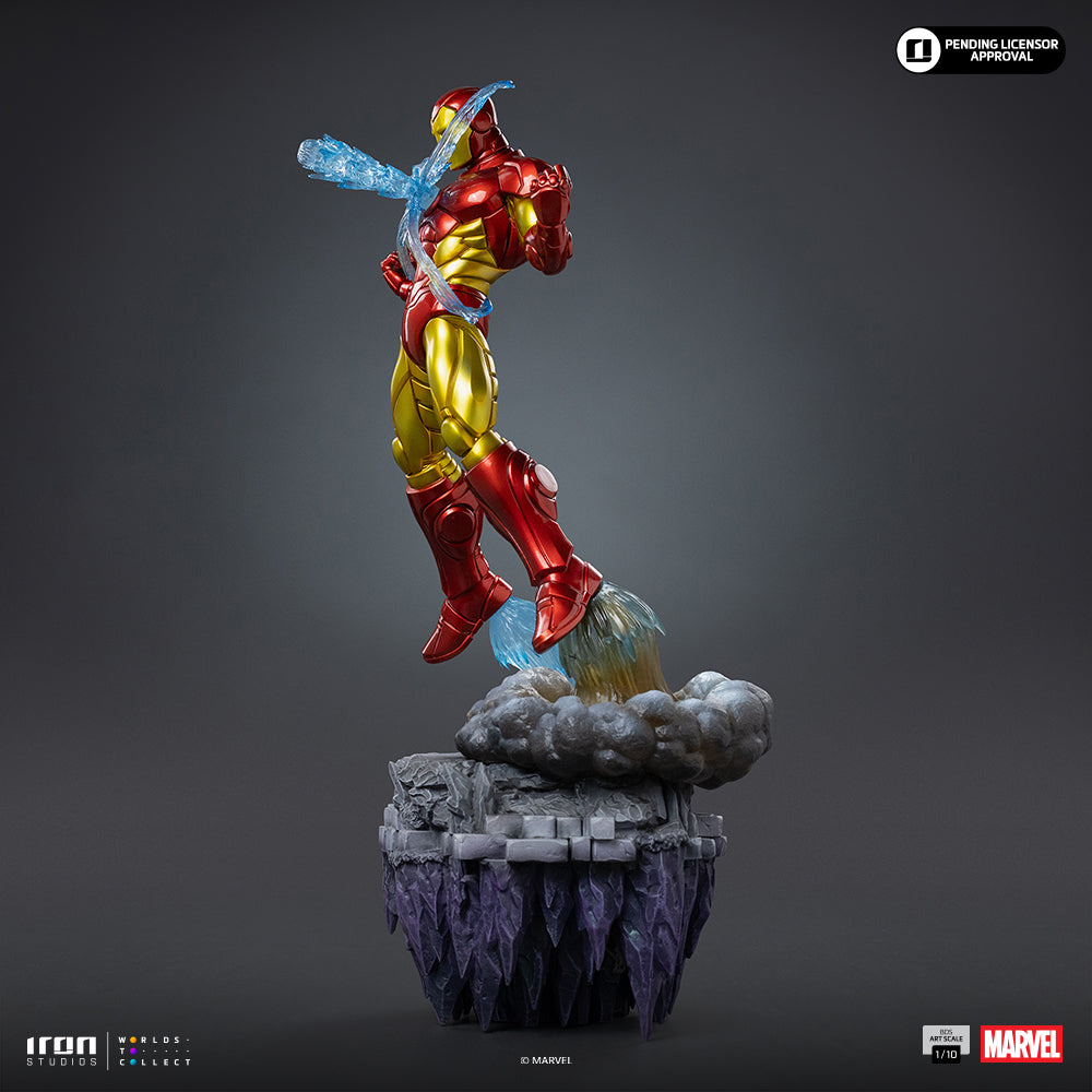 Armoured Tech Hero Deluxe - Gemstone Gauntlet Diorama - Scale 1/10 Collectible Statue