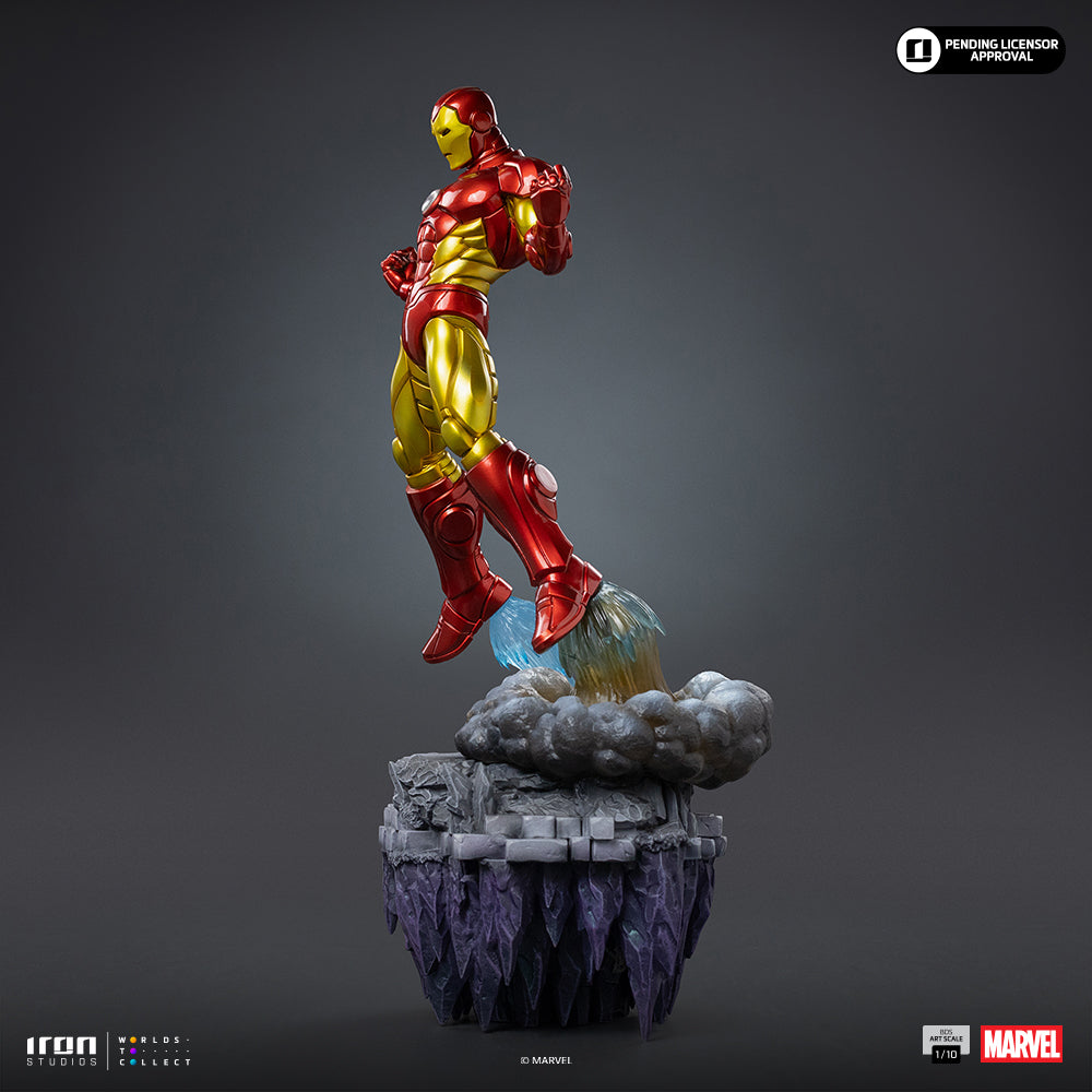 Armoured Tech Hero Deluxe - Gemstone Gauntlet Diorama - Scale 1/10 Collectible Statue
