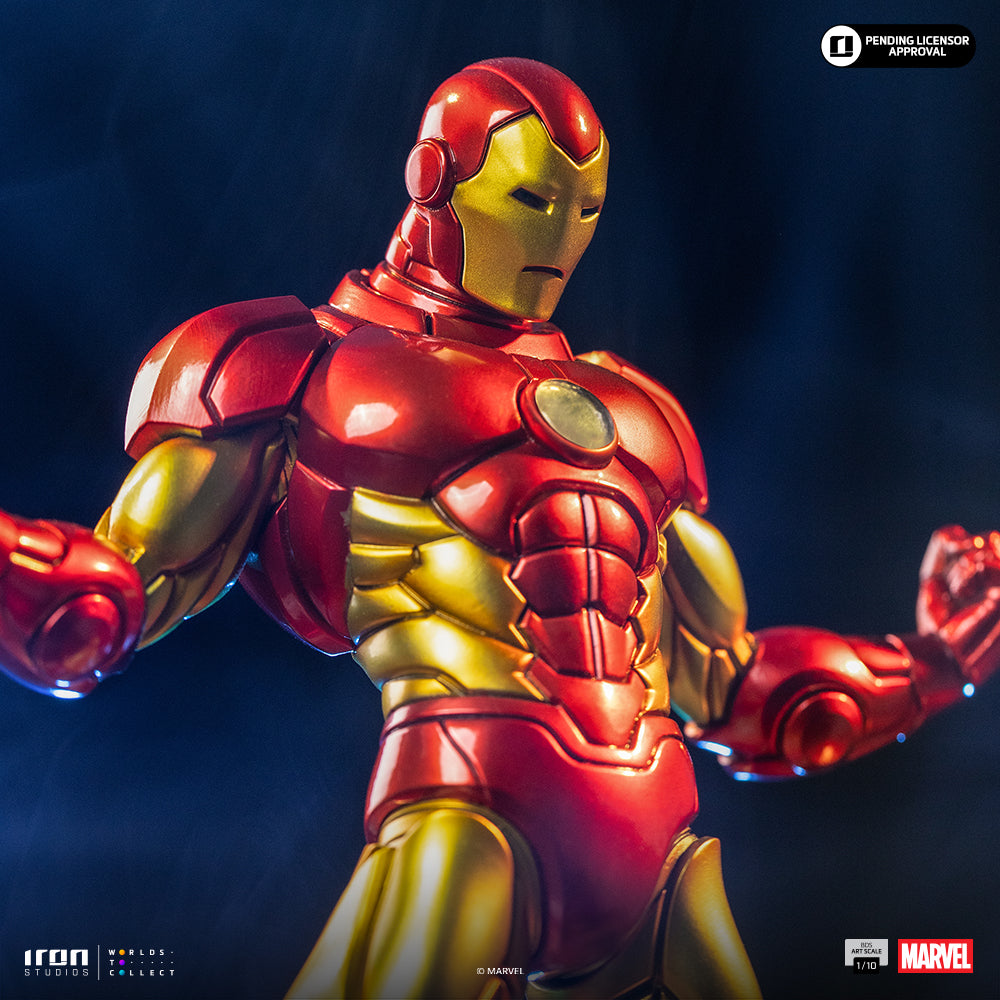 Armoured Tech Hero Deluxe - Gemstone Gauntlet Diorama - Scale 1/10 Collectible Statue