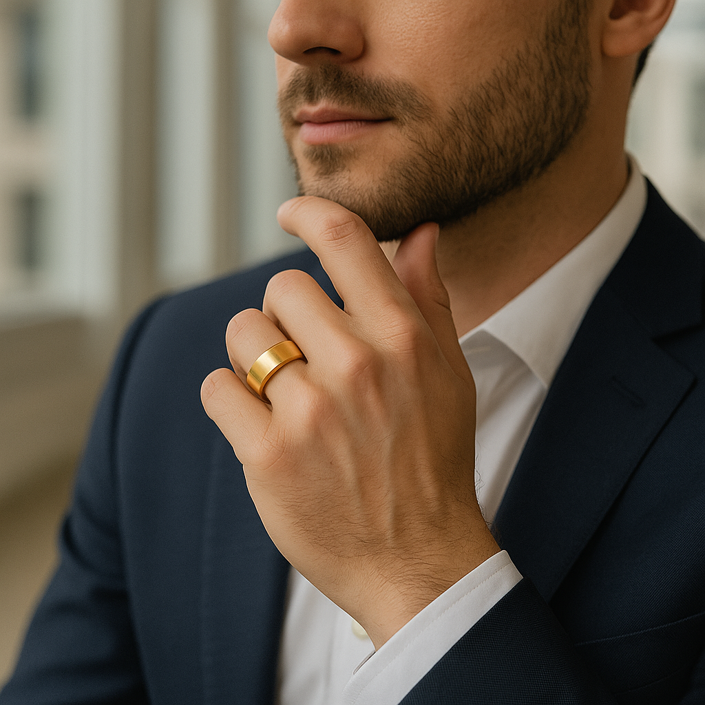 Smart Health Ring – Heart Rate, SpO₂, Sleep & Activity Tracker