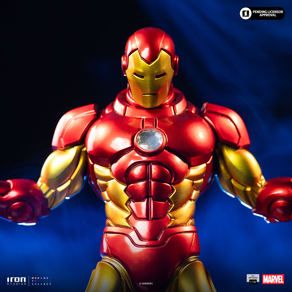 Armoured Tech Hero Deluxe - Gemstone Gauntlet Diorama - Scale 1/10 Collectible Statue