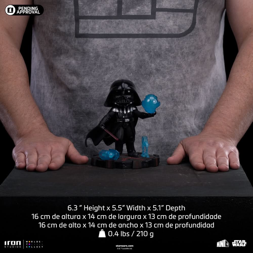 Dark Armoured Space Warrior Mini Statue