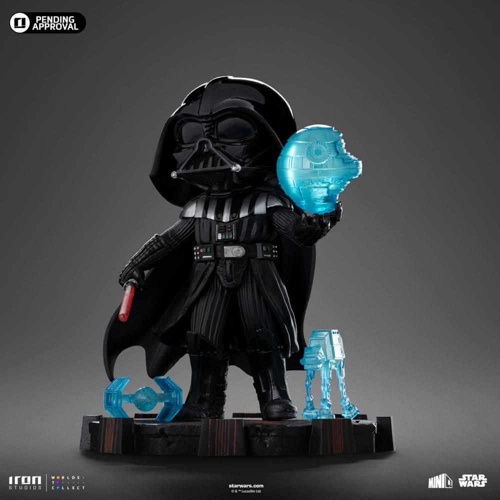 Dark Armoured Space Warrior Mini Statue