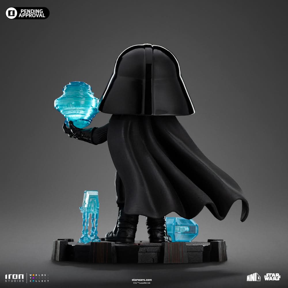 Dark Armoured Space Warrior Mini Statue