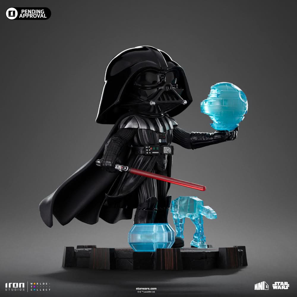 Dark Armoured Space Warrior Mini Statue
