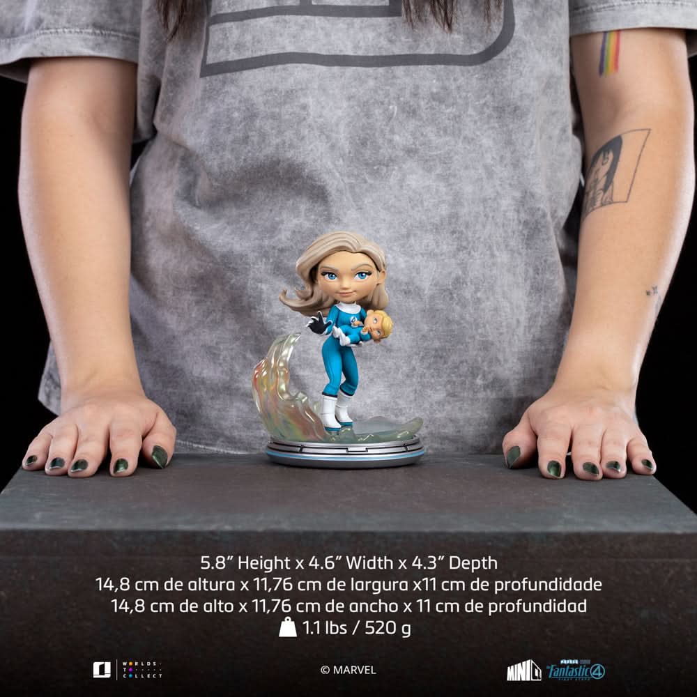 Invisible Heroine Mini Statue