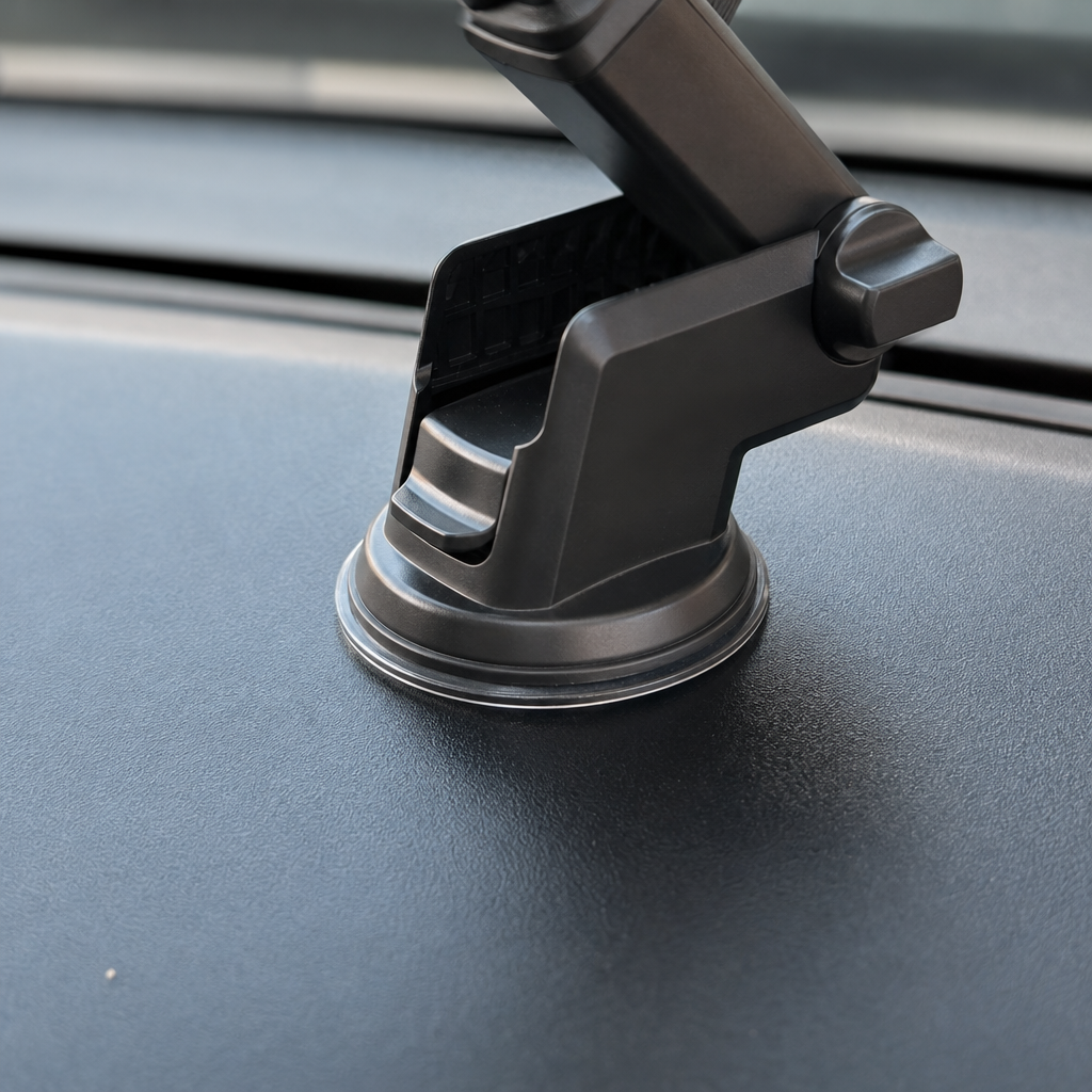 Car Phone Holder – 360° Adjustable Suction Mount