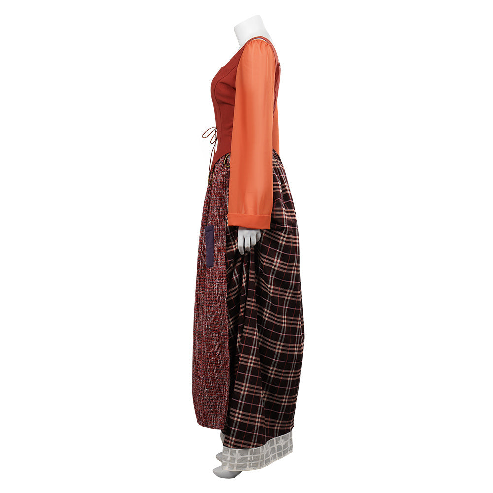 Hocus Pocus 2 Mary Sanderson Orange Halloween Costume