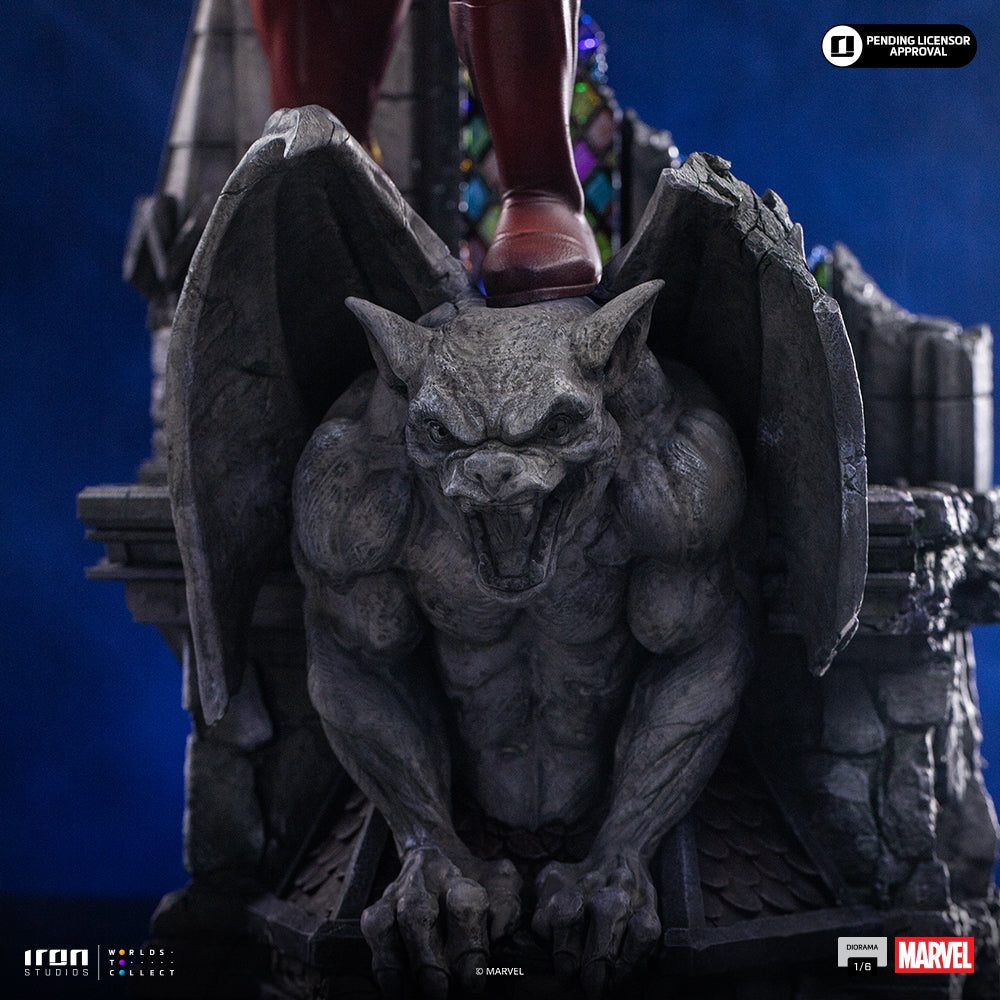 Horned Vigilante and Red-Clad Warrior - Diorama 1/6 Collectible Statue