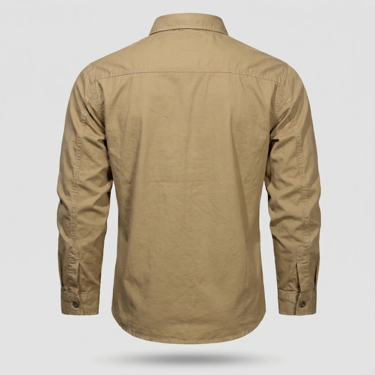 Men’s Lightweight Long-Sleeve Outdoor Shirt – Durable Cotton-Blend Top