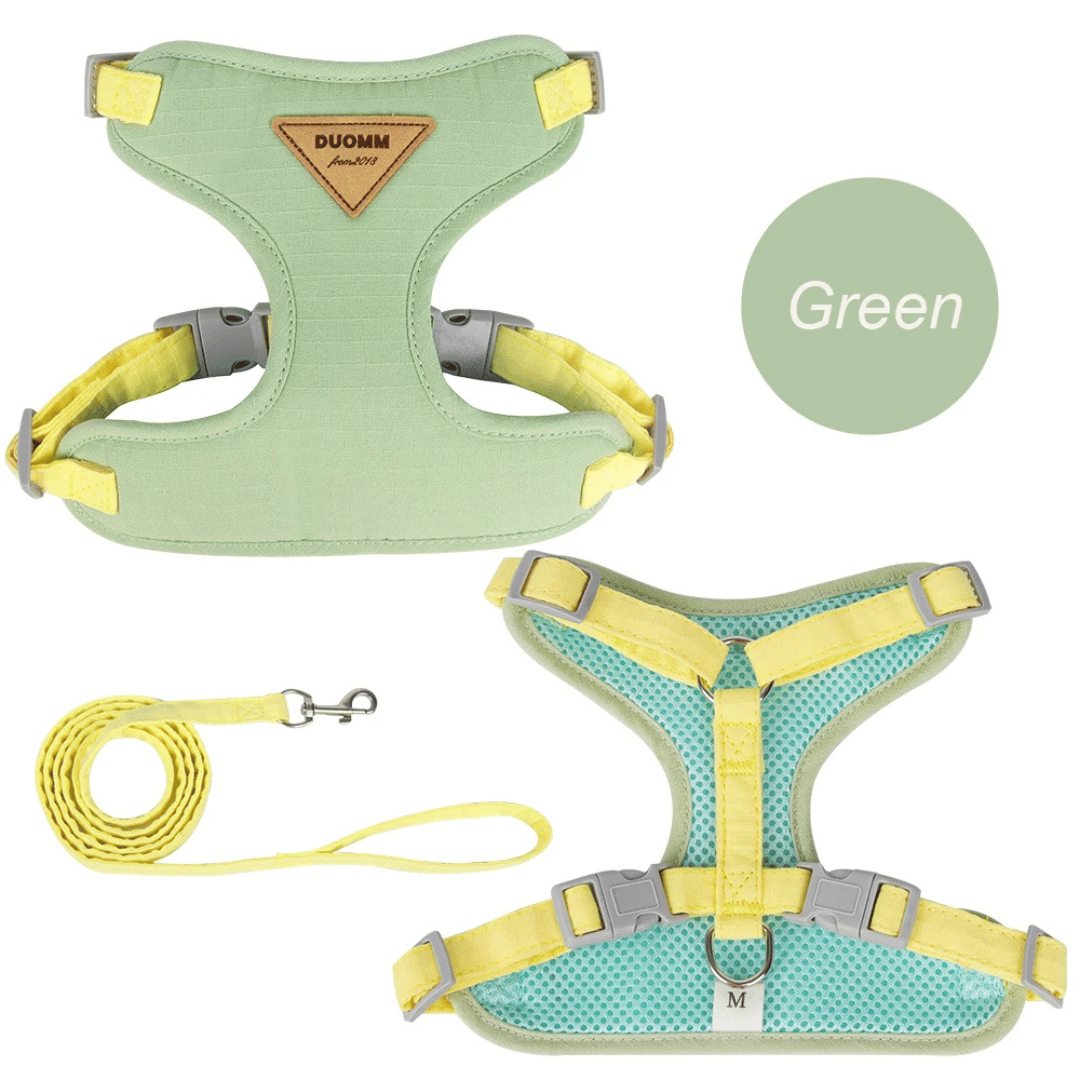 Soft Breathable Cat Harness & Leash Set
