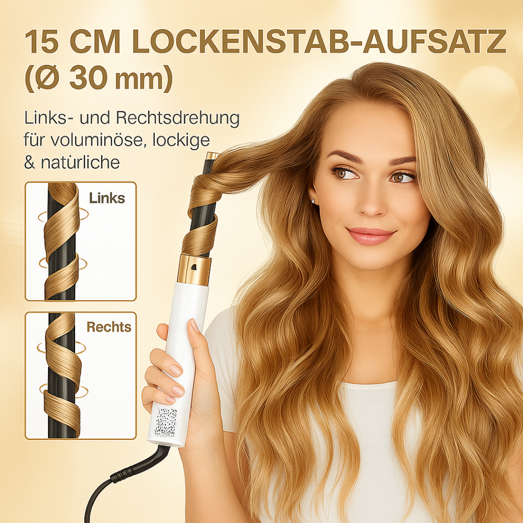 5-in-1 Hot Air Hair Styler – Dryer, Curler, Volumizer & Smoothing Set