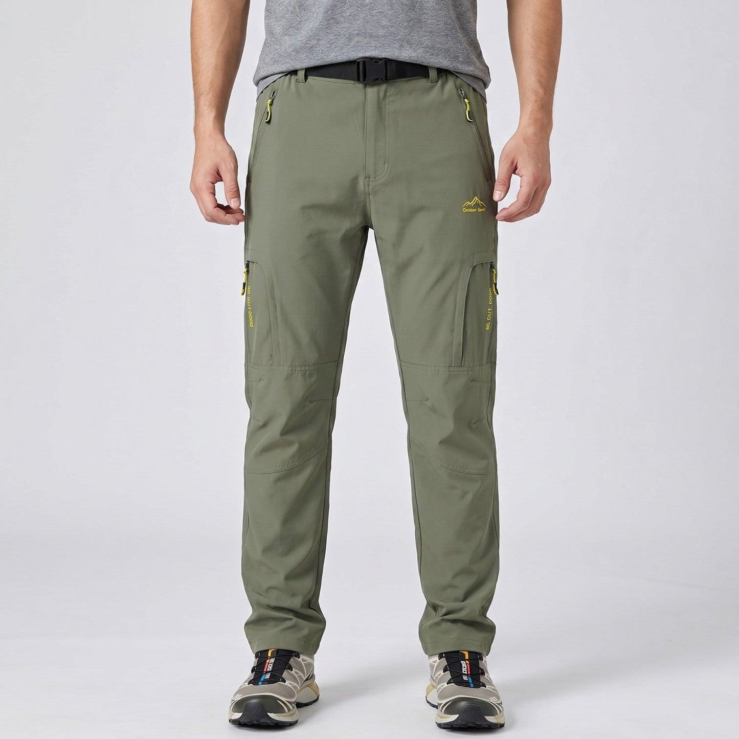 Men’s Hiking Trousers – Lightweight Quick-Dry Stretch Walking Trousers