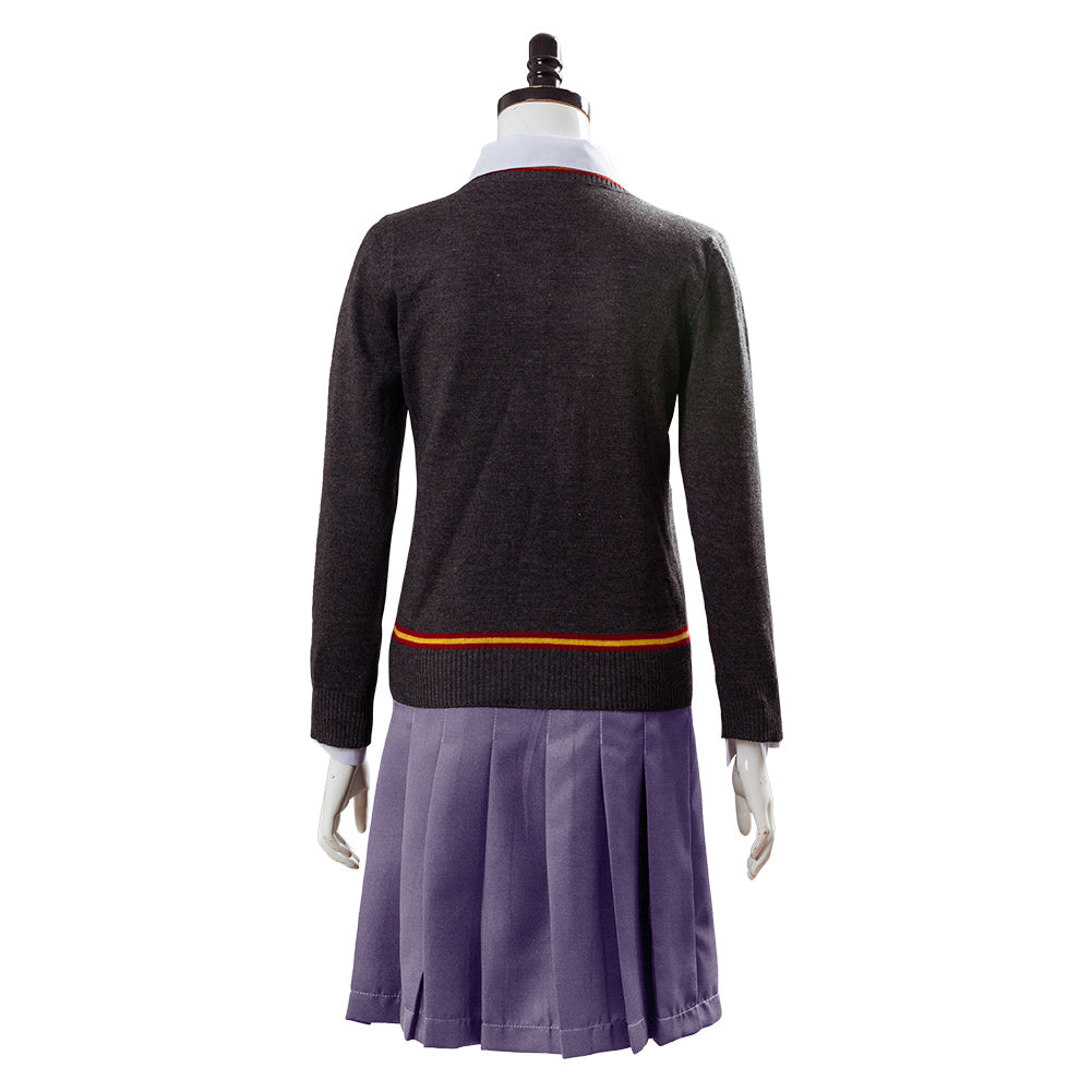 Kids' Hermione Granger School Uniform Hogwarts Gryffindor Halloween Costume
