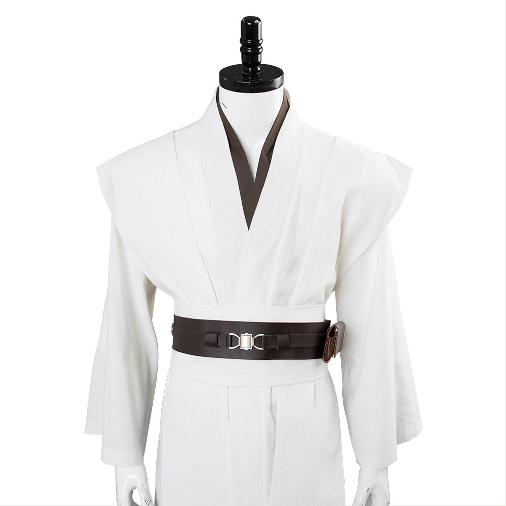 Kenobi Jedi Tunic White With Robe Halloween Costume