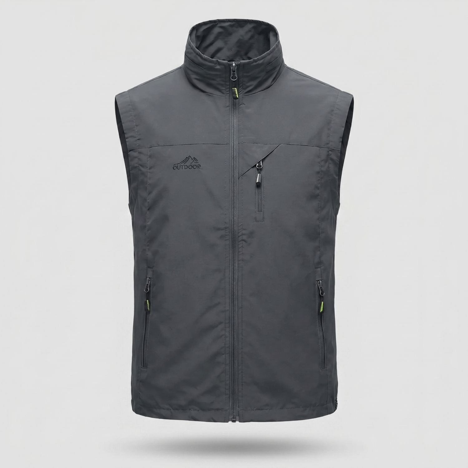 Lightweight Hiking Gilet – Breathable Multi-Pocket Outdoor Vest