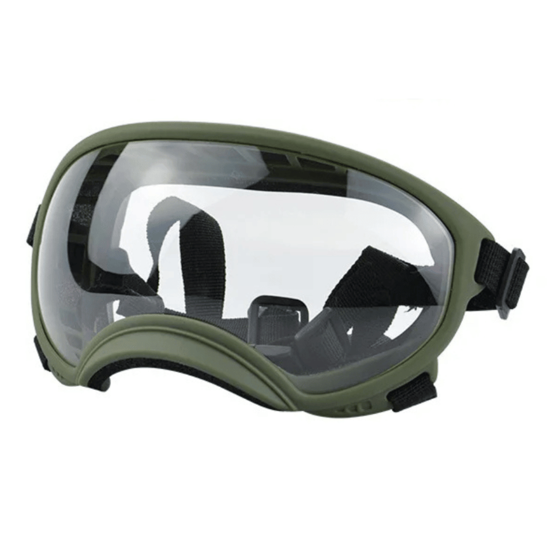 Waterproof Dog Goggles with UV Protection & Adjustable Straps
