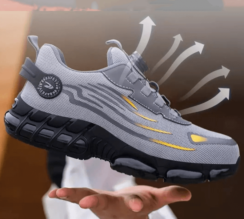 Men’s Orthopedic Safety Work Shoes – Puncture Resistant, Slip Resistant