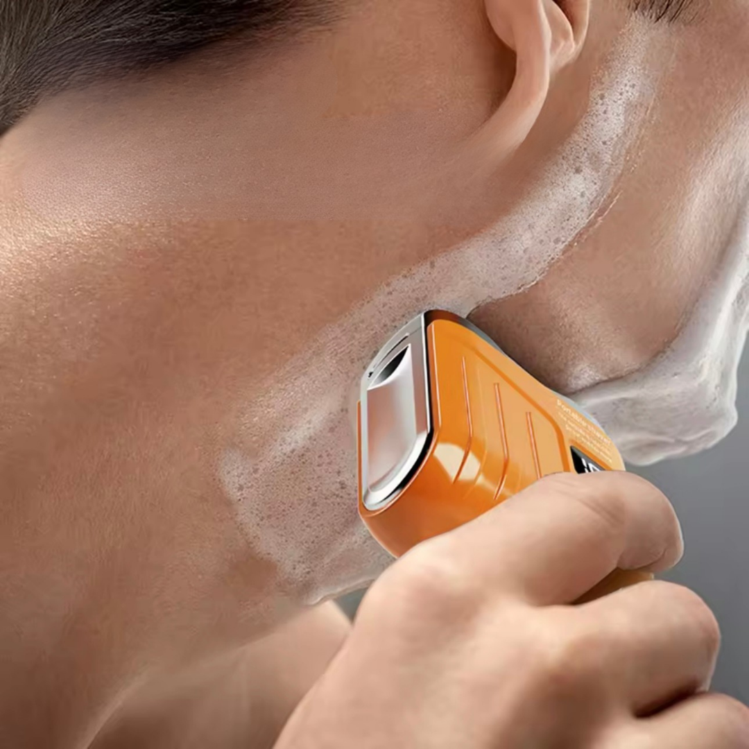 Portable Mini Electric Shaver – Compact Rechargeable Travel Razor