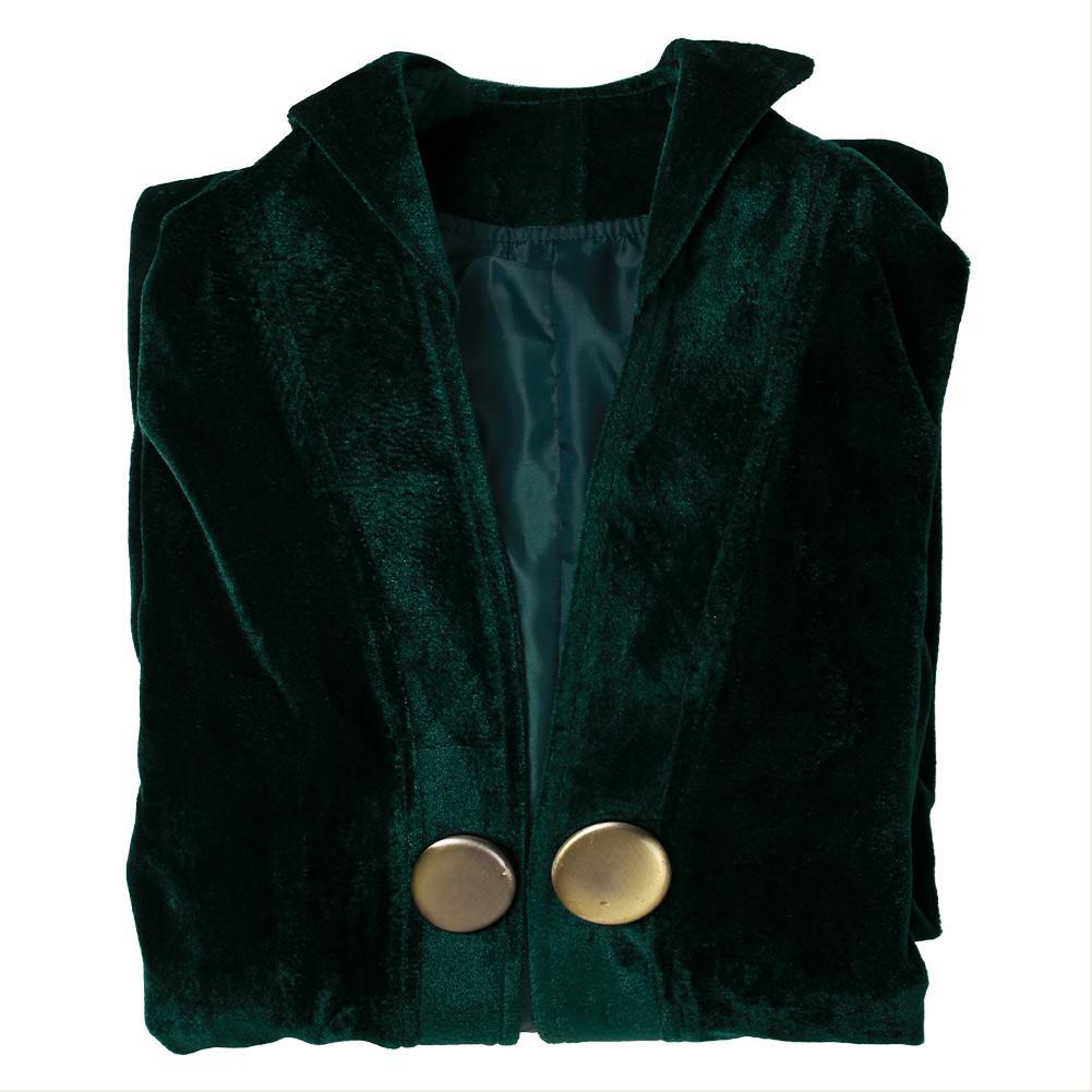 Minerva McGonagall Green Velvet Robe Halloween Costume