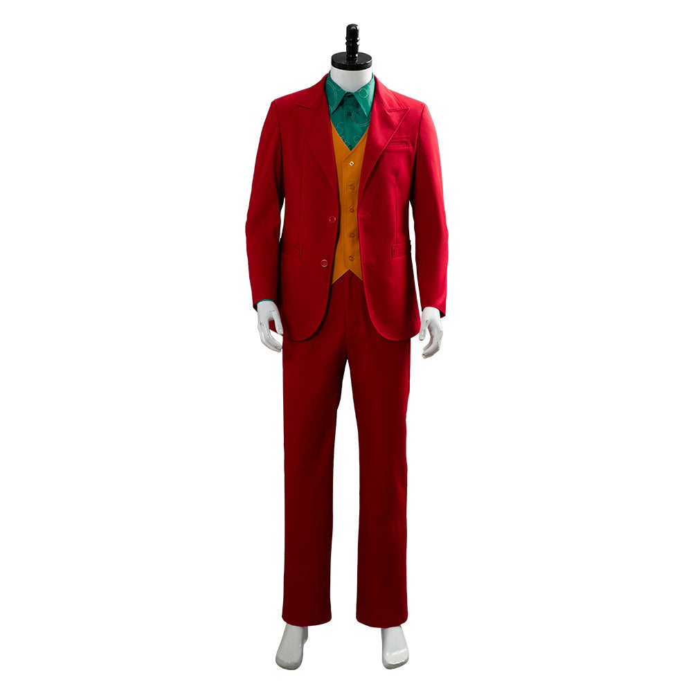 Arthur Fleck Joker Red Suit Halloween Costume - 2019 Film